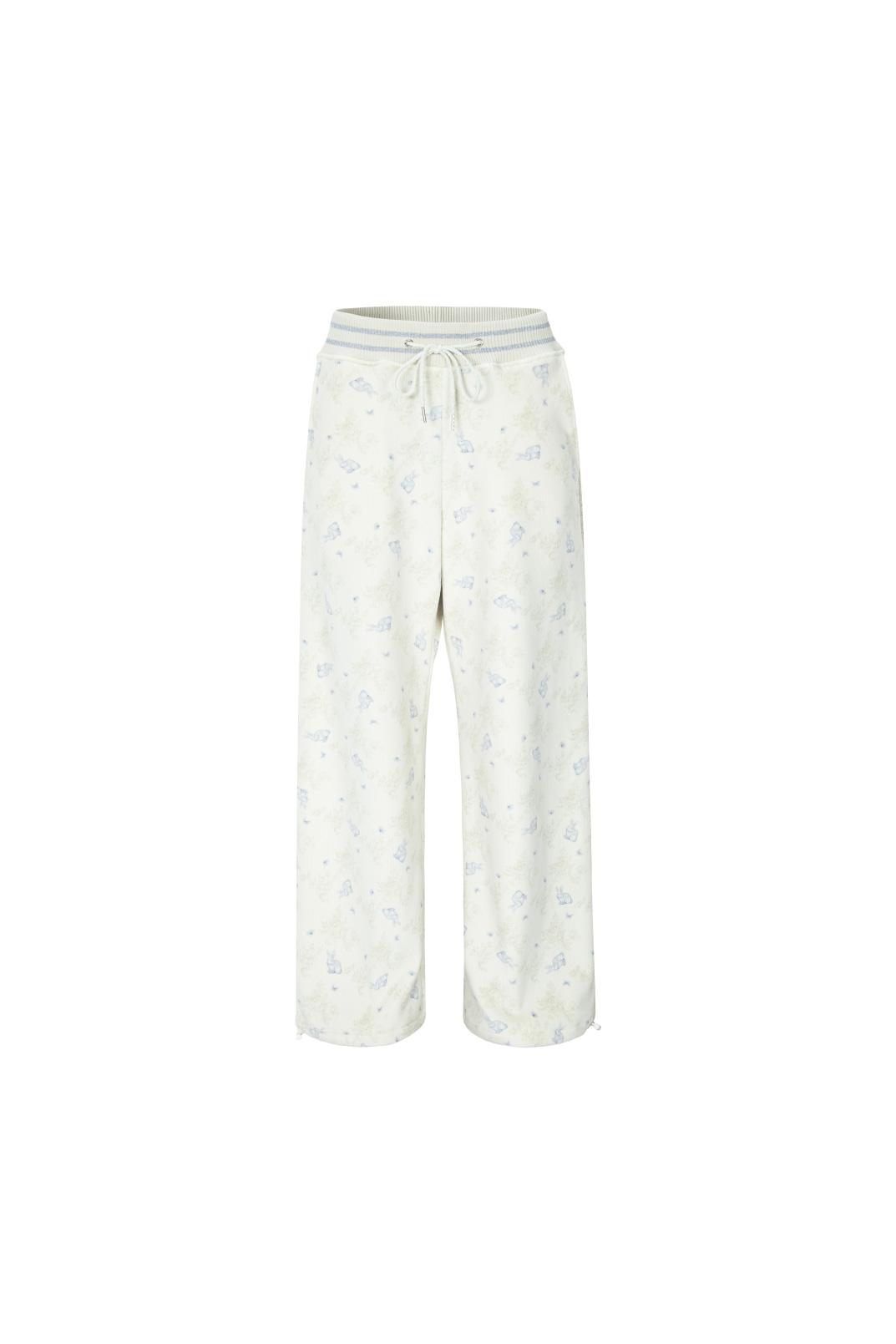 [ 2월 말 출고 ] RABBIT fluffy pants cream