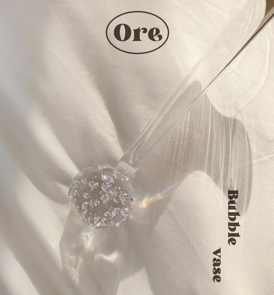 [오래상점] 빈티지무드 오래 버블 화병 자체제작 빈티지화병