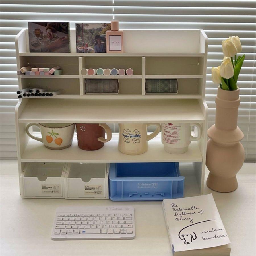 [랙모음전 초특가] 뚝딱 데스크랙 만들기 DIY 책상 꾸미기 정리 데스크 수납 용품 문구