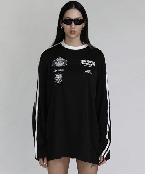 스포츠 클럽 져지 롱 슬리브 - 블랙