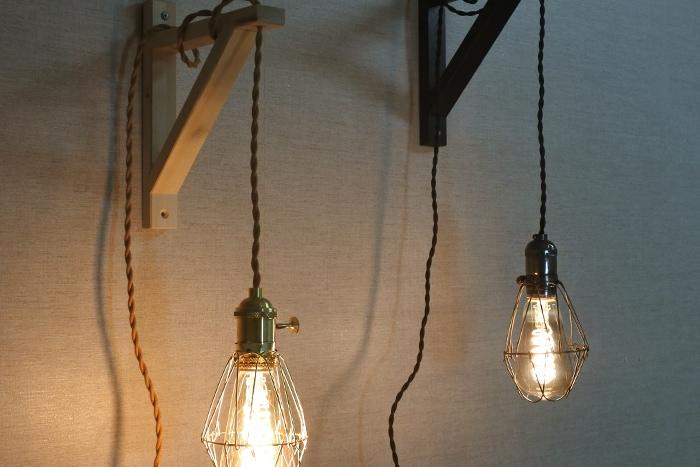 빈티지 원목 벽등_2colors