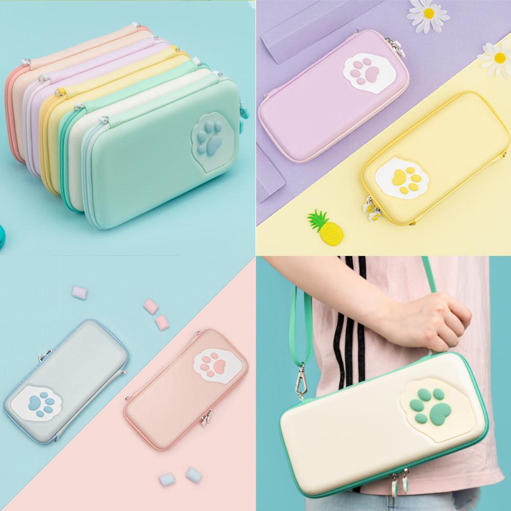 GEEKSHARE 닌텐도 스위치 OLED 냥발 케이스 파우치 가방 CP