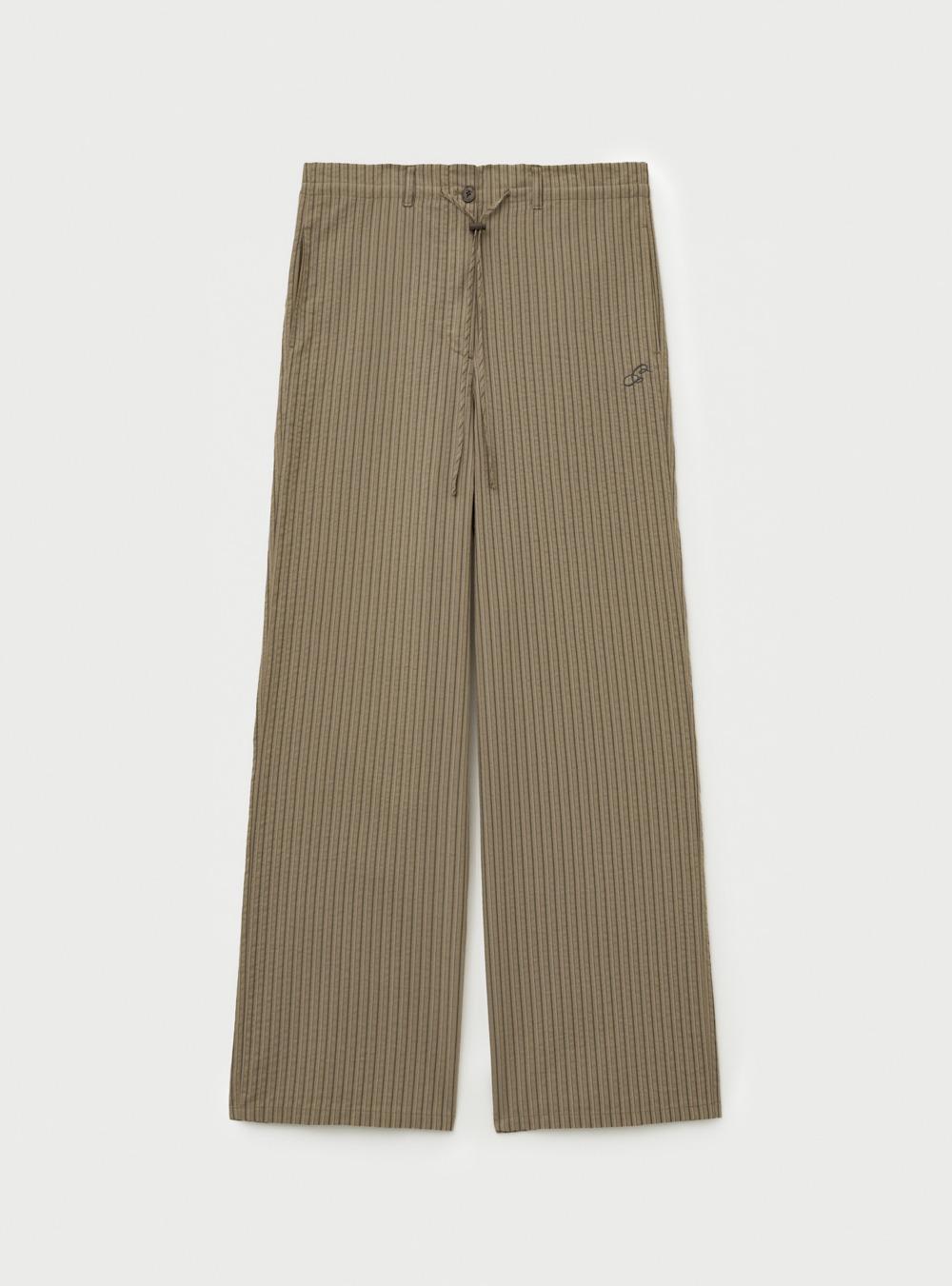 [2ND] EASE STRING PANTS - STRIPE