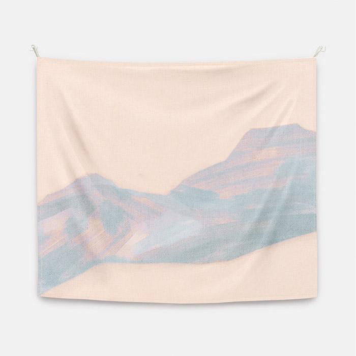 snow mountain 2 패브릭 포스터 대형