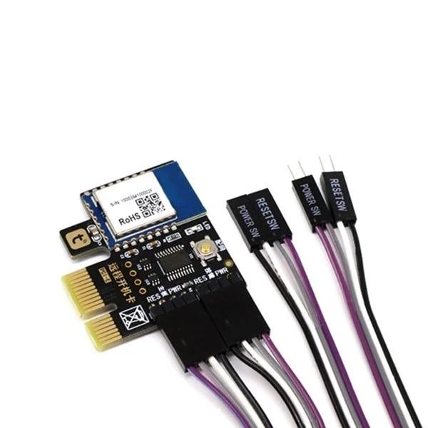 투야 와이파이 컴퓨터 전원 리셋 스위치 PCIe 카드, PC 컴퓨터, 앱 원격 제어, 구글 홈, 미니 카드 지원