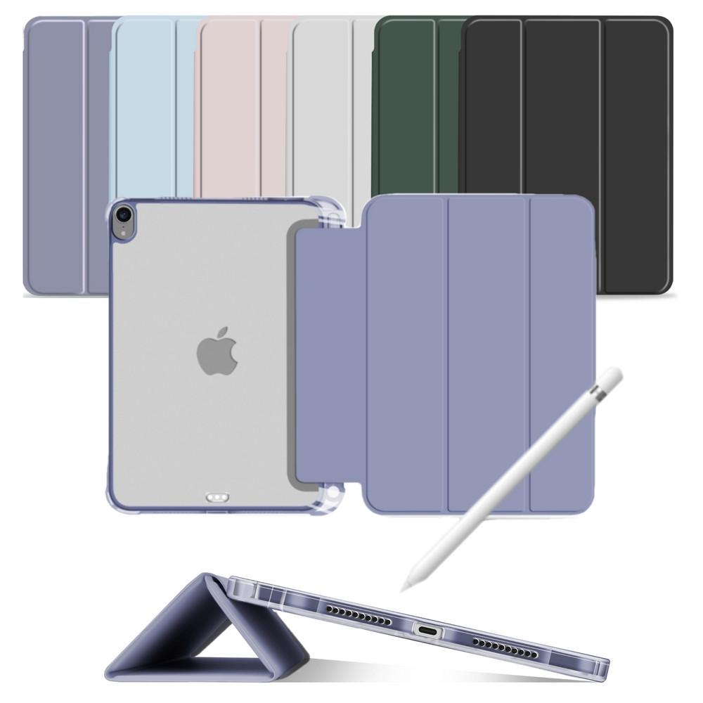 ecodot 아이패드 에어5 에어4 펜슬수납 투명 스마트커버 케이스