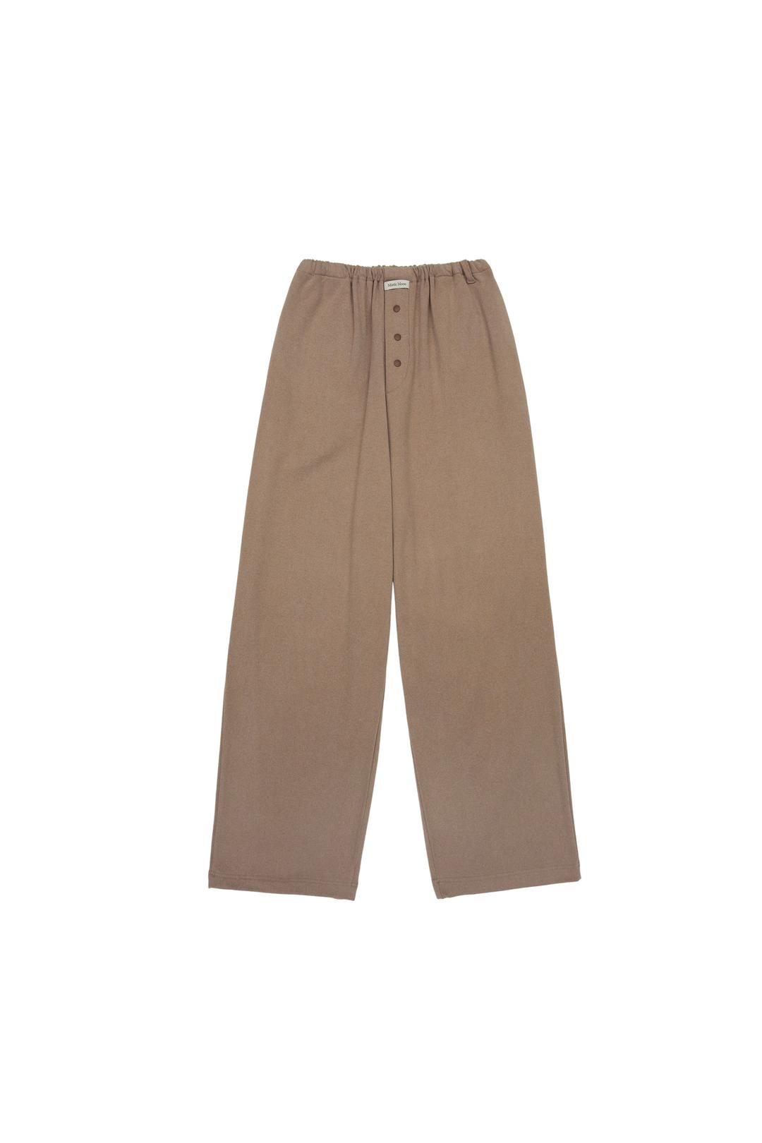 (남녀공용) cozy moon pajama pants (beige)