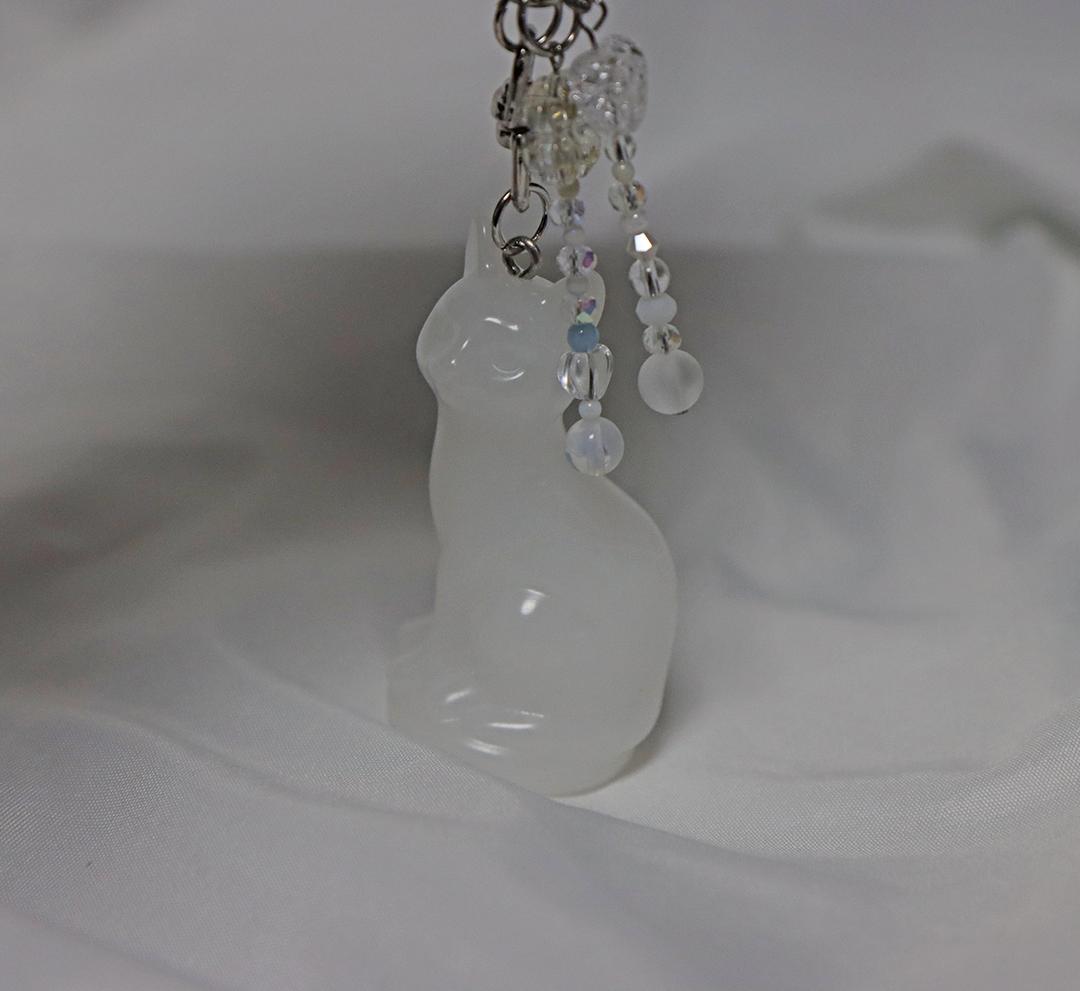 먀옹 고양이 키링