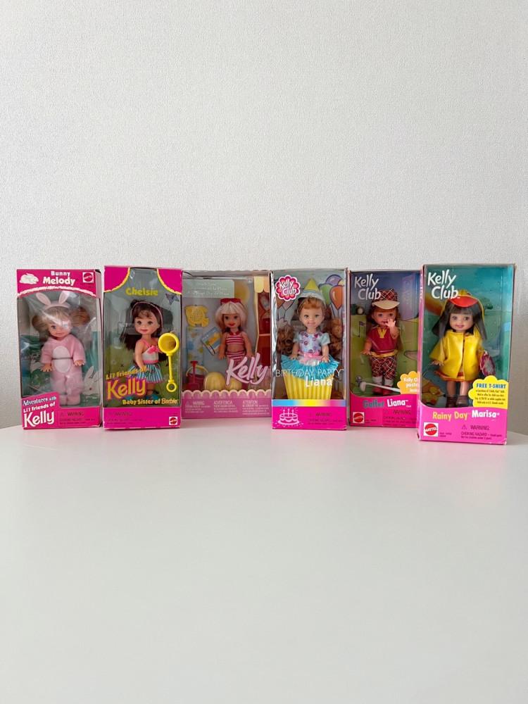 [중고] [VINTAGE] 모닝버드 바비 켈리 클럽 첼시 빈티지 인형 토이