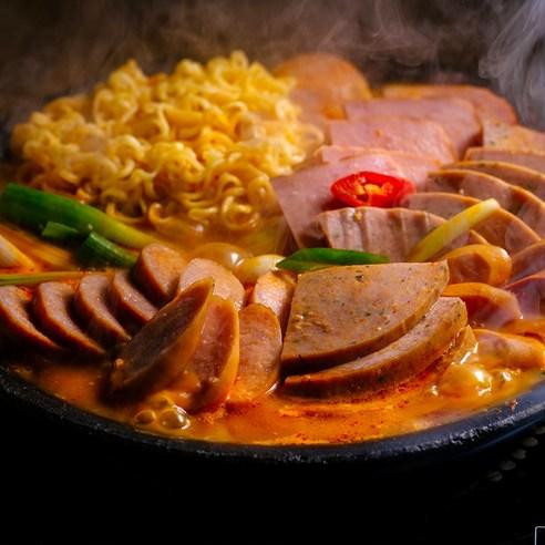 리얼 햄 소시지 듬뿍 부대찌개, 600g, 5개 - 즉석탕/찌개 | 쿠팡
