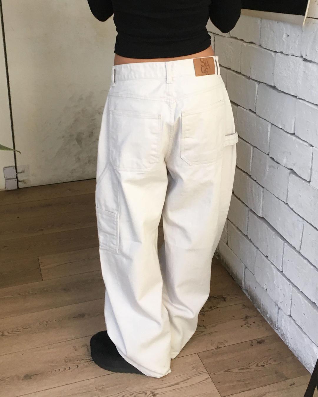 디링 와이드 코튼팬츠