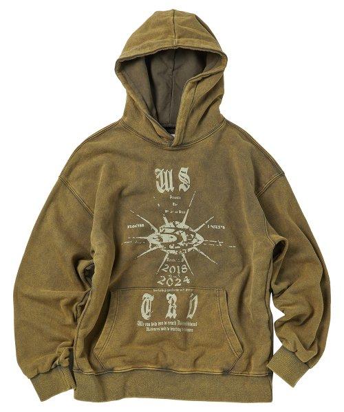 인사이트 후드티 카키