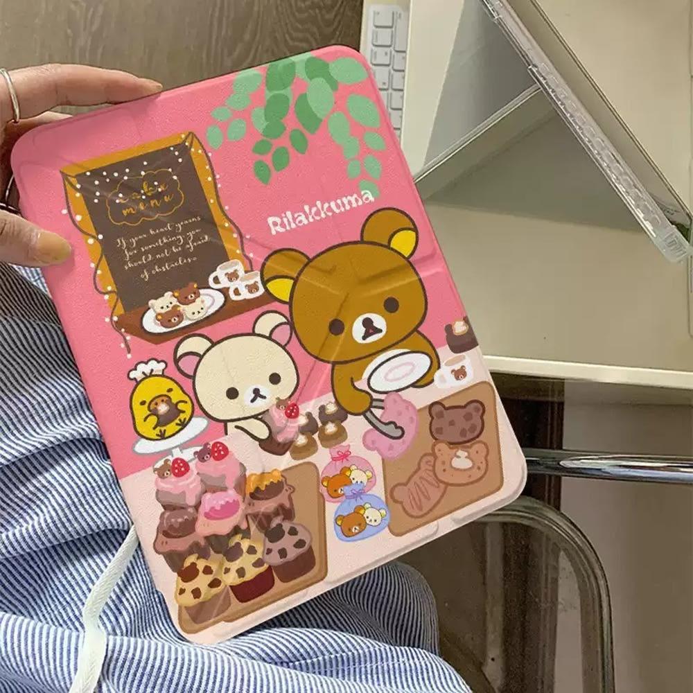 케이크 제빵왕 리락쿠마 ipad 아이패드 미니 에어6 프로7 13인치 케이스