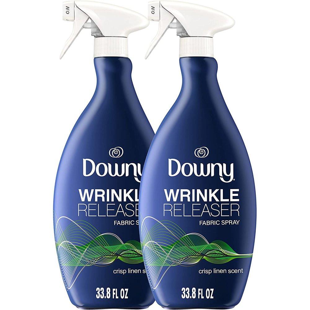 다우니 주름제거 스프레이 정전기 제거 크리스프 린넨향 1000ml x2팩