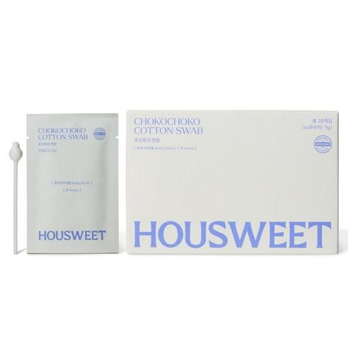 하우스윗 유아용 촉코촉코 면봉, 28개입, 1개 - 유아면봉 | 쿠팡
