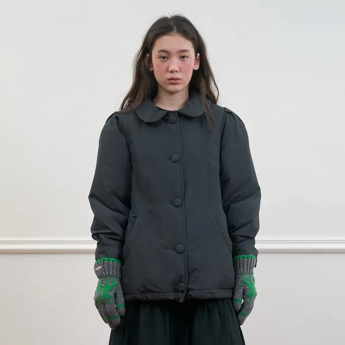 [12월 12일 예약 배송] 279. Pippi Padded Jacket_Deep Charcoal