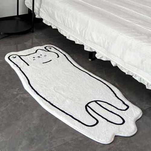 냥이만세 롱 발매트 인테리어 러그 주방 욕실 화장실 침실 거실 러그