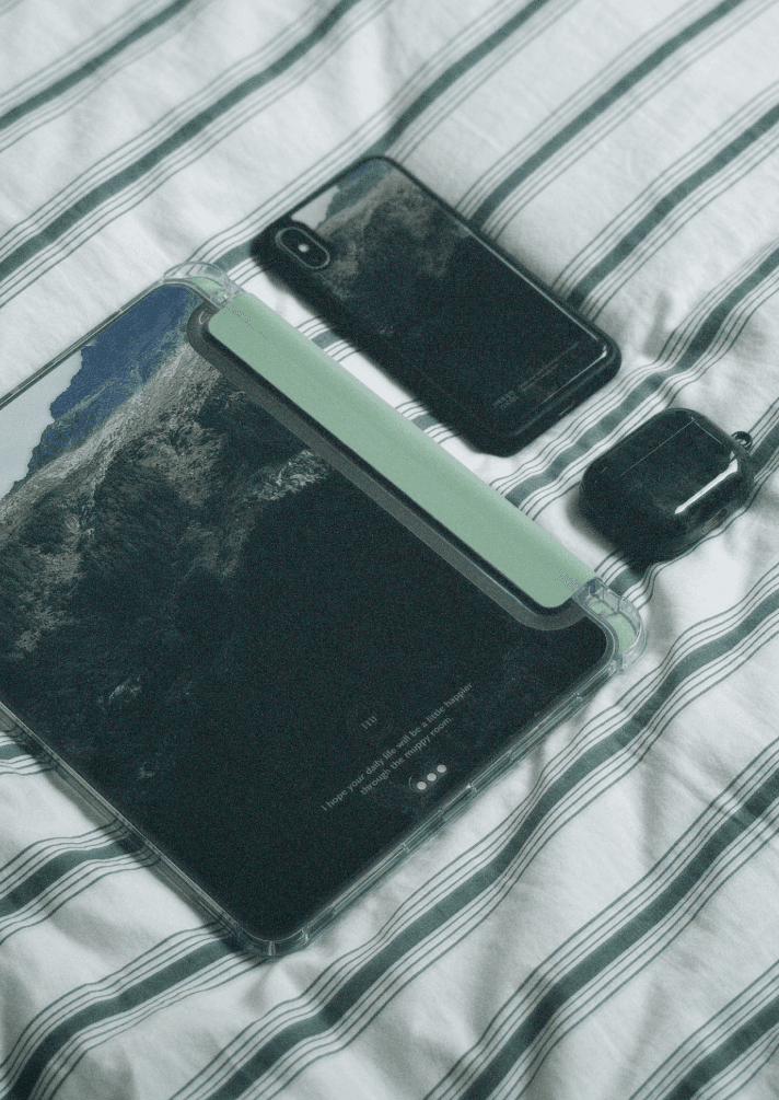 Deep forest iPad case