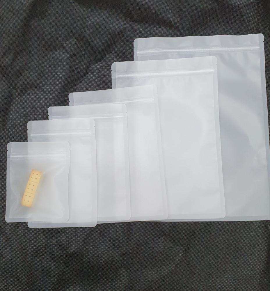 반투명지퍼백 무광지퍼백 봉투 9종(8cmx11cm - 32cmx40cm)