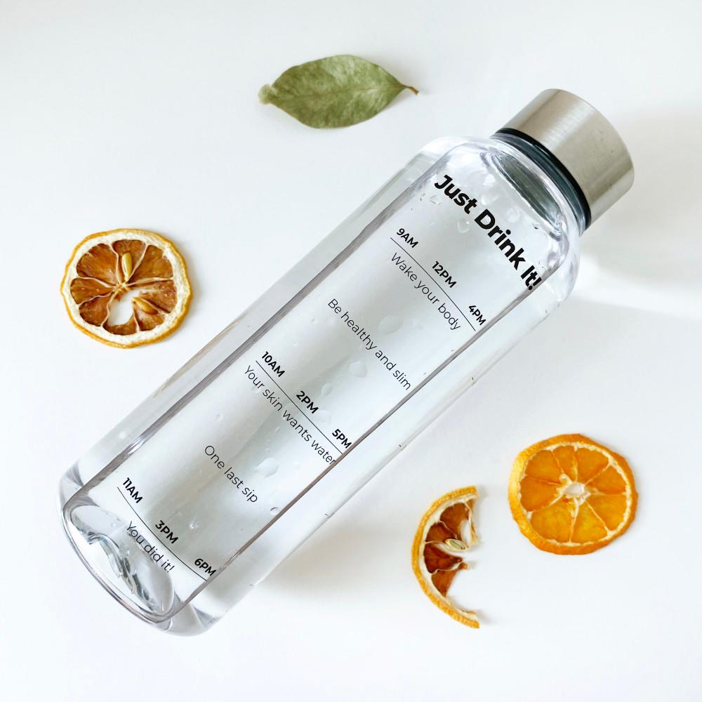 브이오틀 500ML 다이어트 시간물병 타임보틀 물통