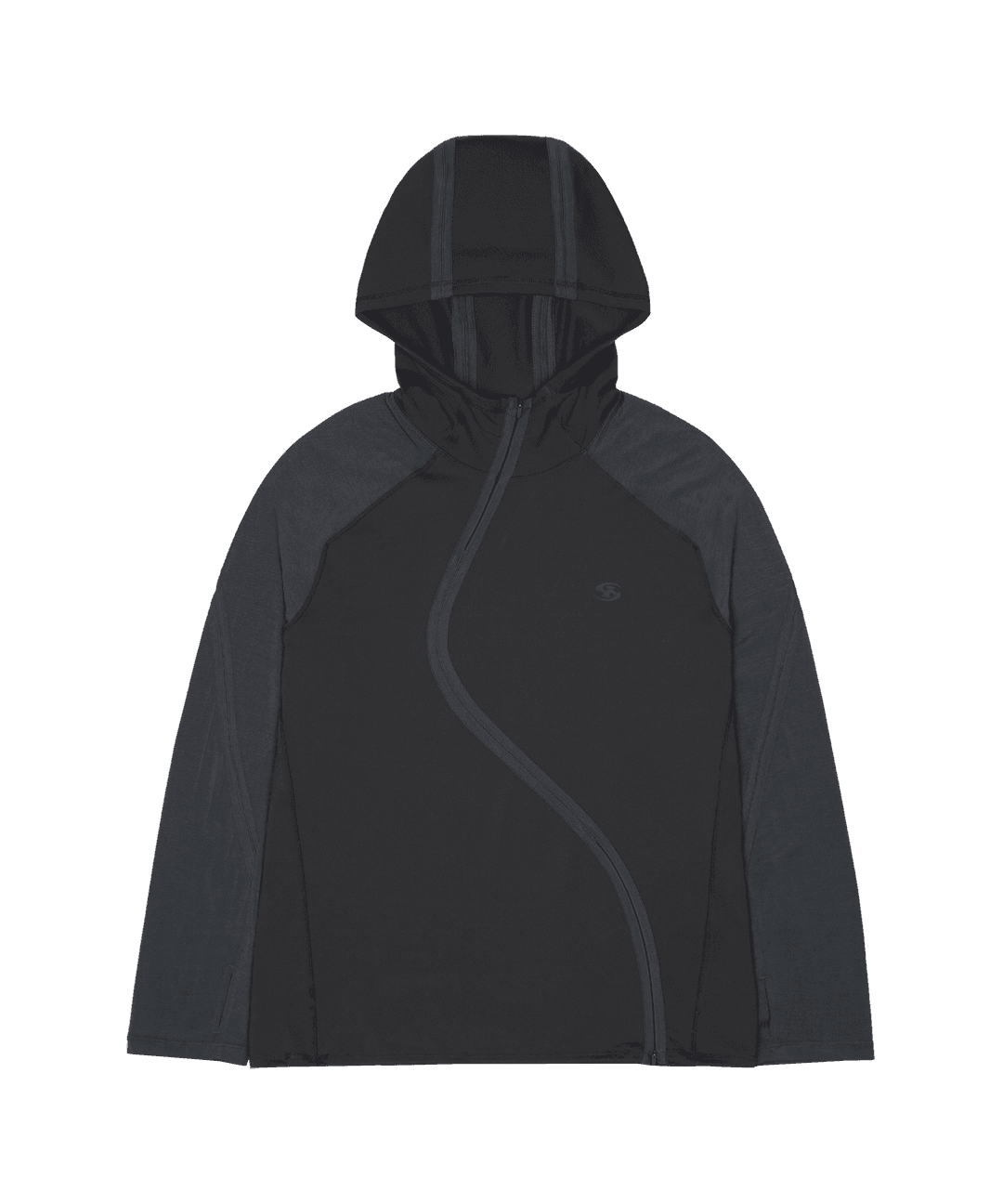 WAVE LONG SLEEVE [BLUE CHARCOAL]