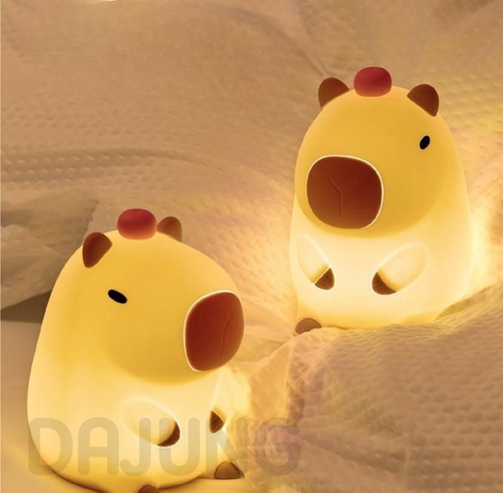 귀여운 카피바라 무드등 수면등 조명