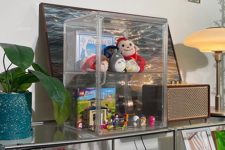 피규어 레고 인형 아크릴 케이스 장식장 정리함 보관함 진열장 분리형