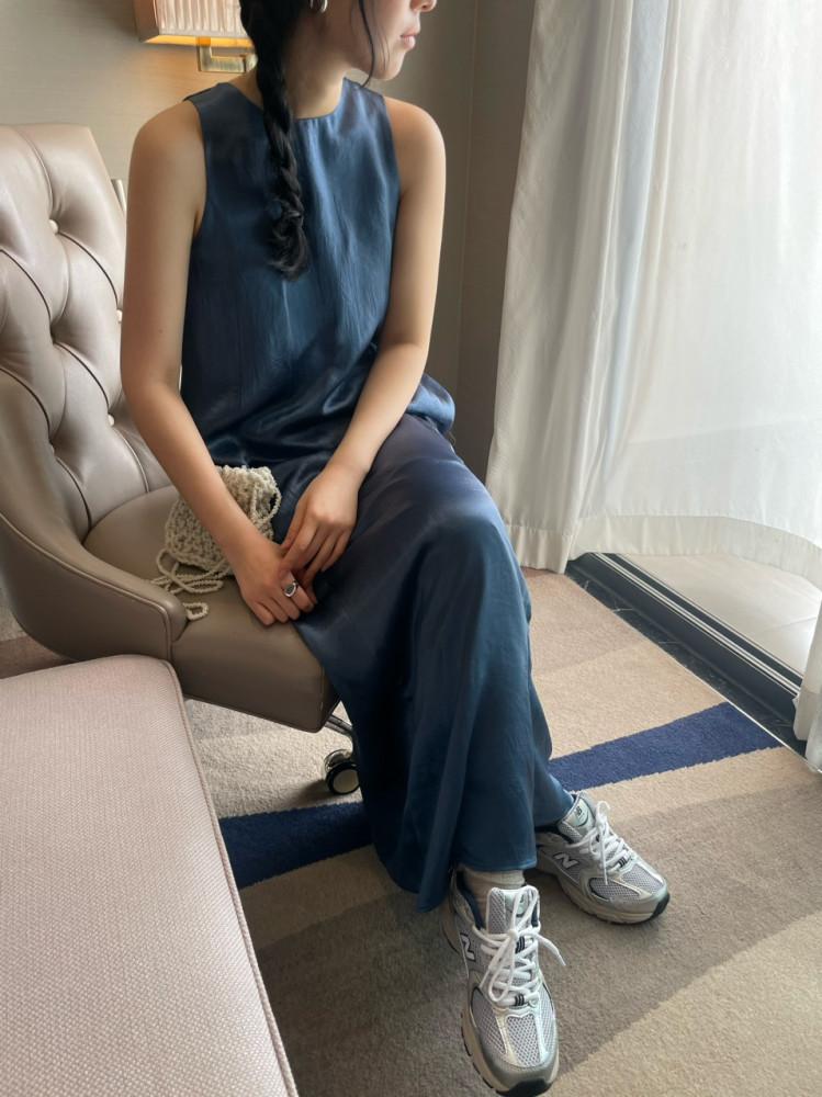 SATIN MAIX OPS 새틴 맥시 원피스