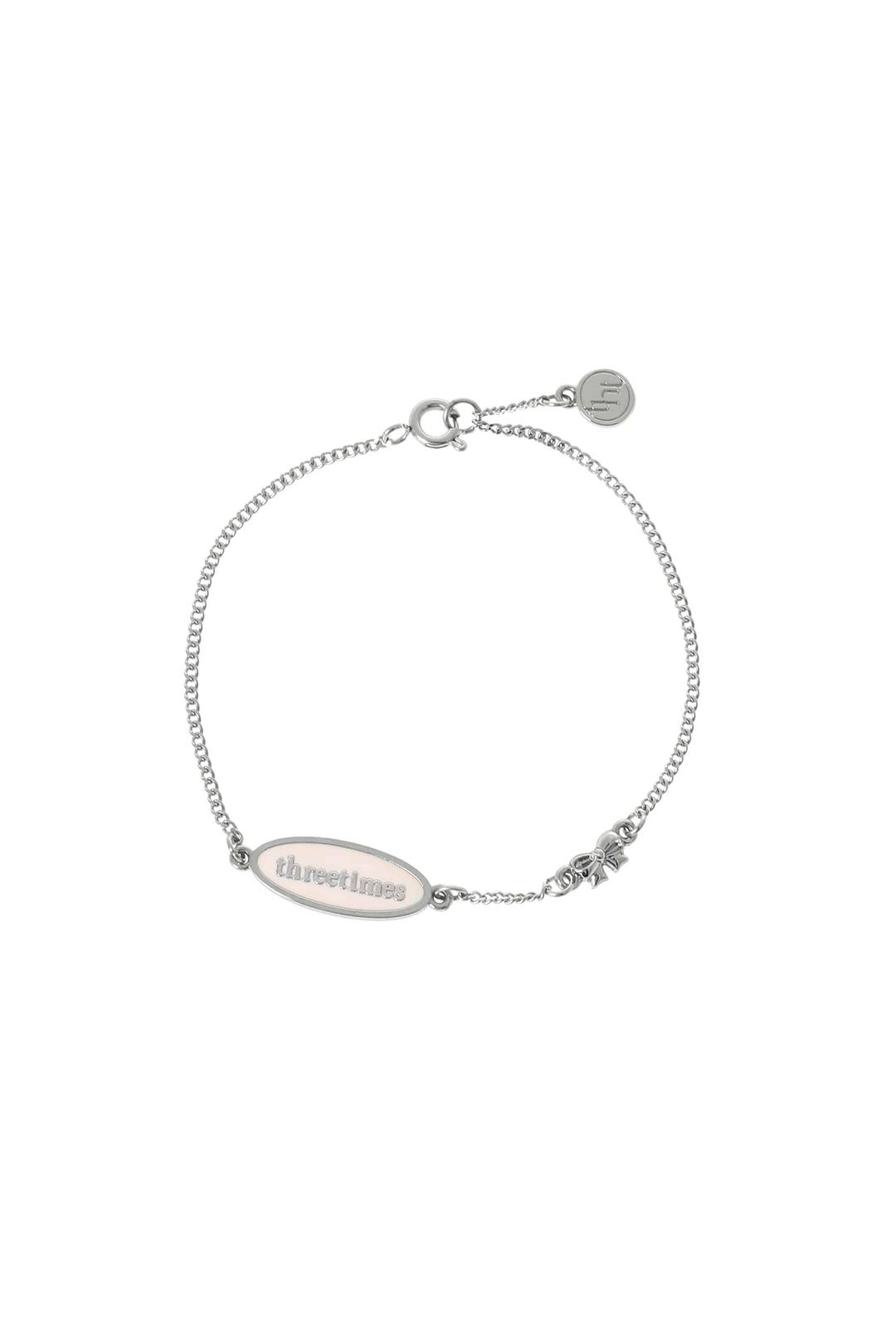Pink almond bracelet