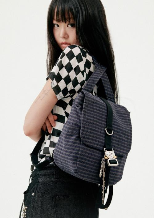 5PM30 Backpack Stripe Mini _ Gray