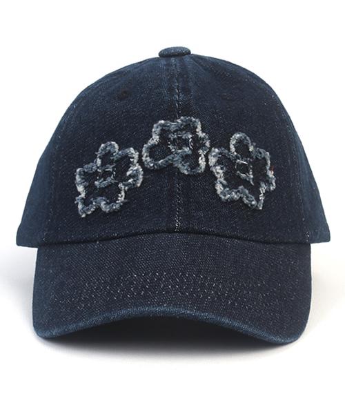 Flower Patch Denim Ballcap 플라워볼캡