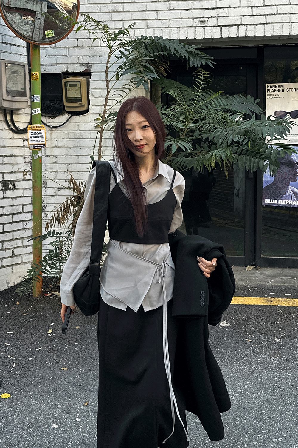 우난 타워 세트 2 colors (뷔스티에 스커트 세트)