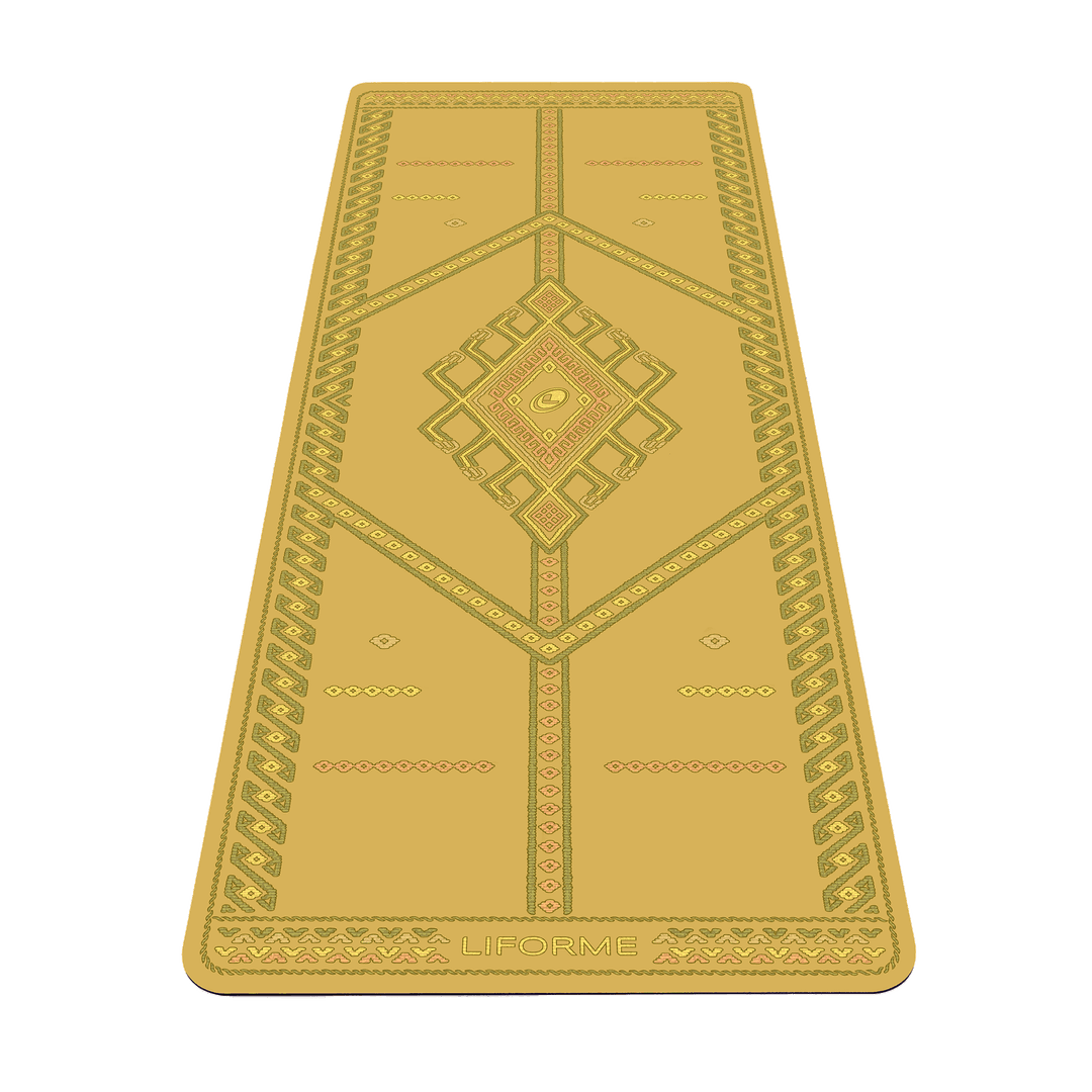 Liforme Majestic Carpet Yoga Mat - Golden Sand