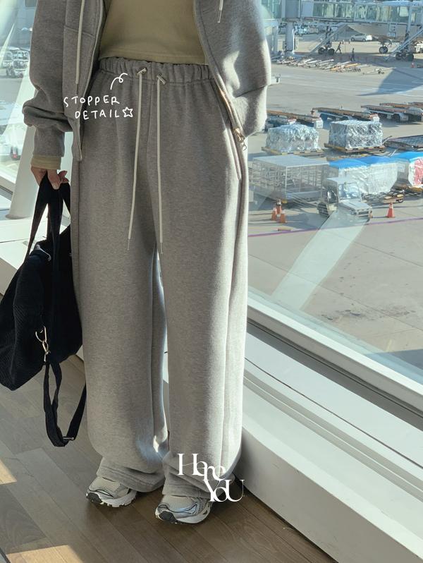 유리에 💛금요일까지 10%+무료배송💛 [here you] 룸 스토퍼 조거 pants - 6color (스트링조거/쭈리/마실룩/투웨이팬츠/트레이닝/셋업/조거팬츠)