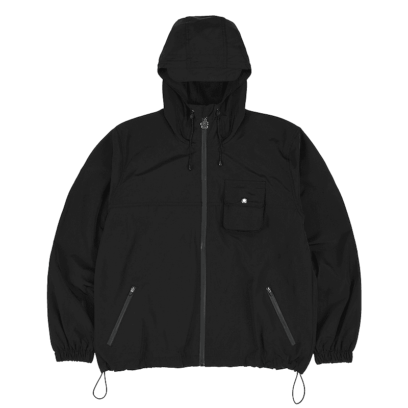 [ERSCO] symbol zip one pocket windjacket_black