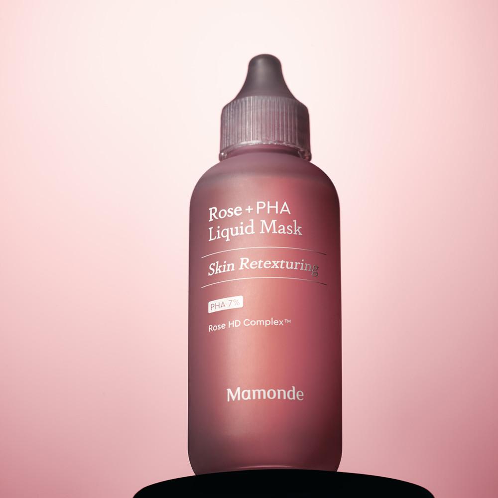[각질케어] 마몽드 로즈 파하 리퀴드 마스크 80ml / 매끈결 수분광, 순한 필링