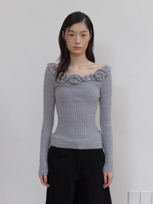 LUMEA ROSE KNIT (GREY)