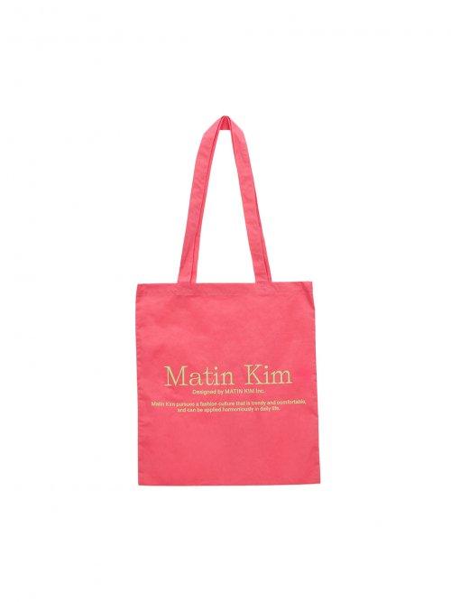 MATIN POPPIN ECOBAG IN PINK