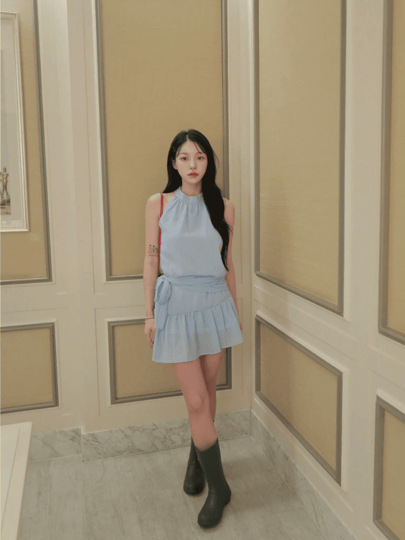 아브 Halter Tie Ribon Ops