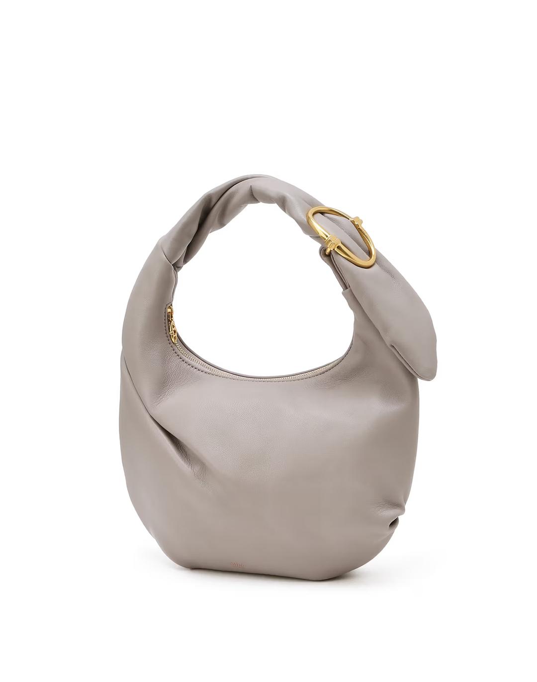 [LF몰단독특가][COTON(꼬똥)] 베이지 램스킨 토트백 S