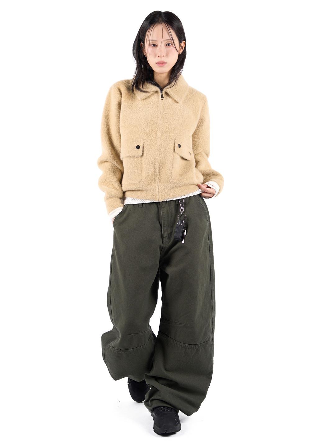 PIGMENT DART CURVED PANTS