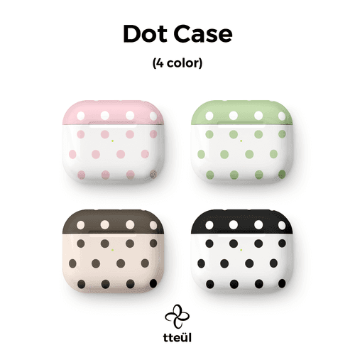 [에어팟/버즈] 도트 하드 케이스 (4 color)