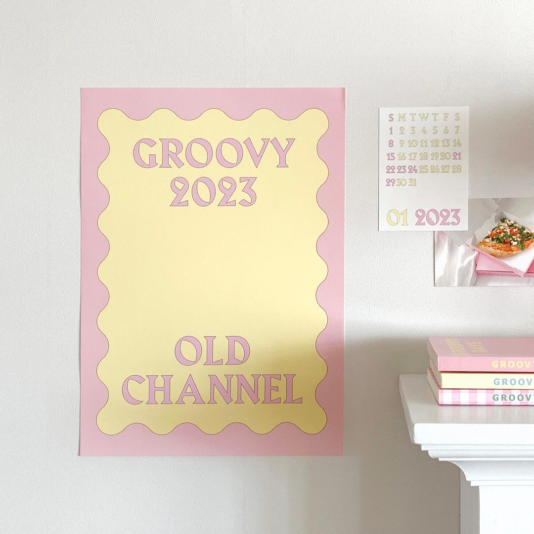 2023 GROOVY CALENDAR (A3 포스터형)