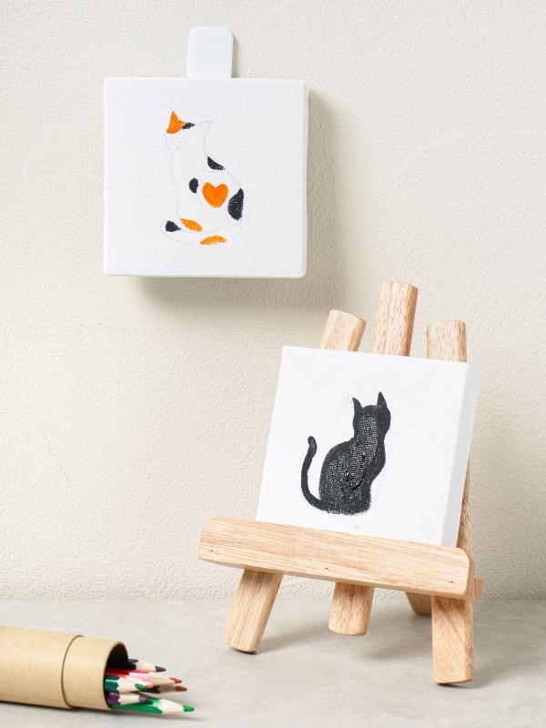 미니 캔버스 10 X 10 cm 2개입