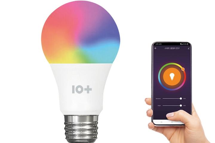 스마트전구 LED조명 무드등 IoT 조명 RGB 원격제어 앱연동