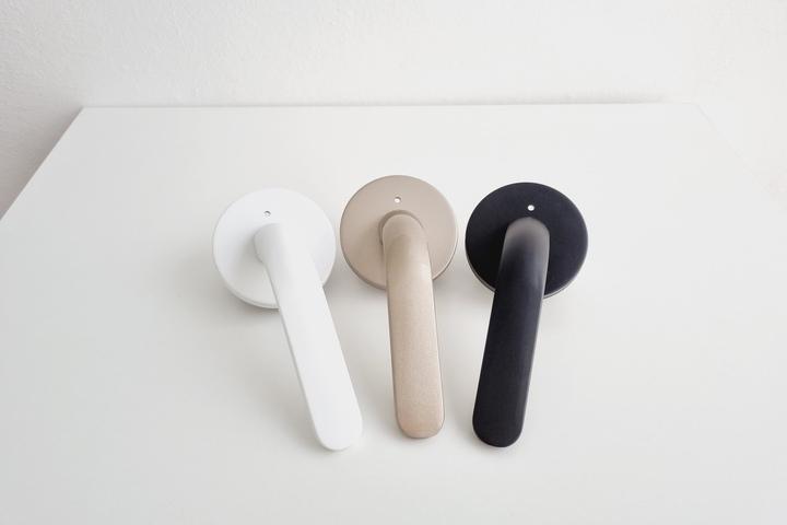 심플한 방문손잡이 AFL-1301 (3color) 버튼형