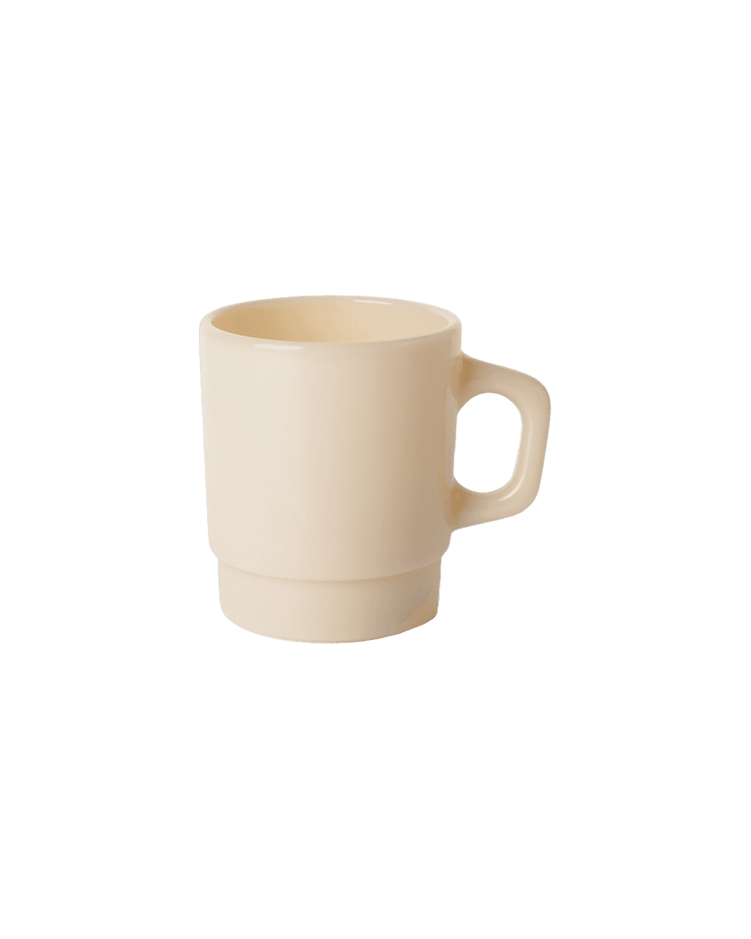 Basic Milk Glass 8.7oz Mug LATTE