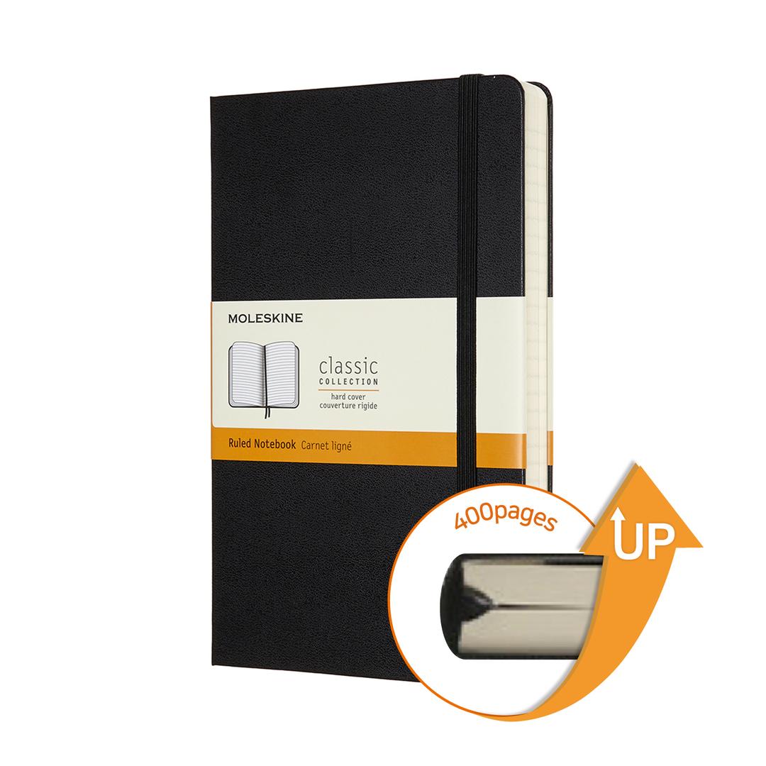 [몰스킨] 클래식노트 익스팬디드 하드커버 블랙