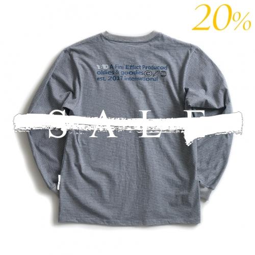 [YSTD] OLDIES STRIPE L/S /GR