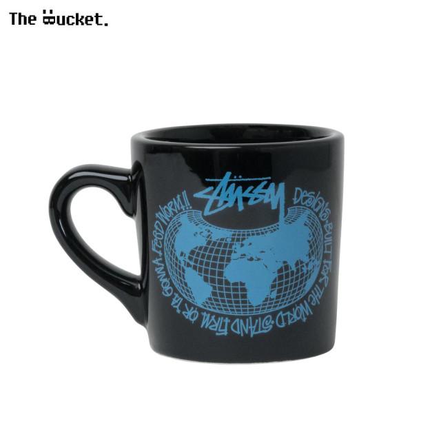 스투시 월드 머그 컵 블루 STUSSY WORLD MUG BLUE